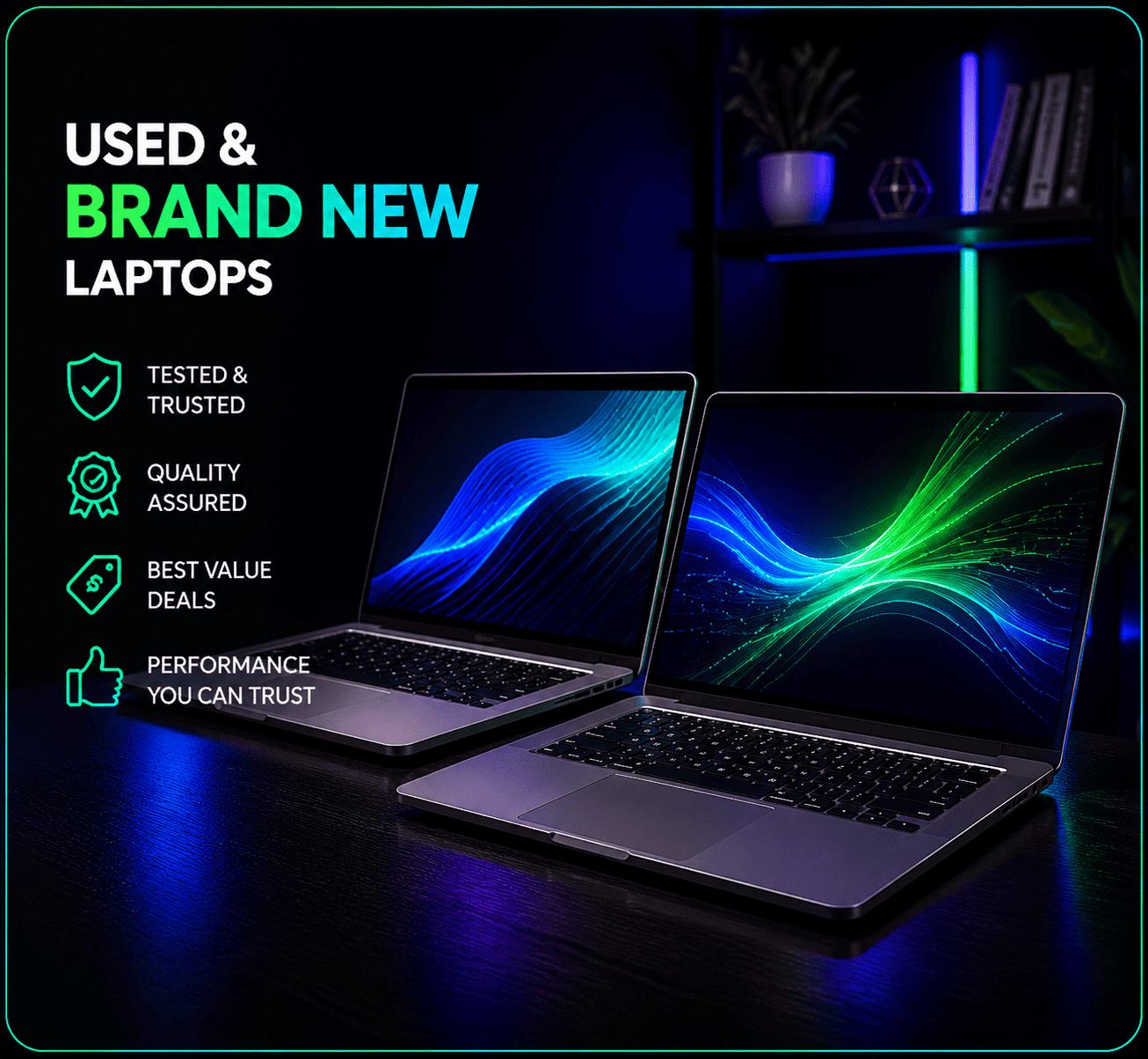 Used & Brand New Laptops & Accessories