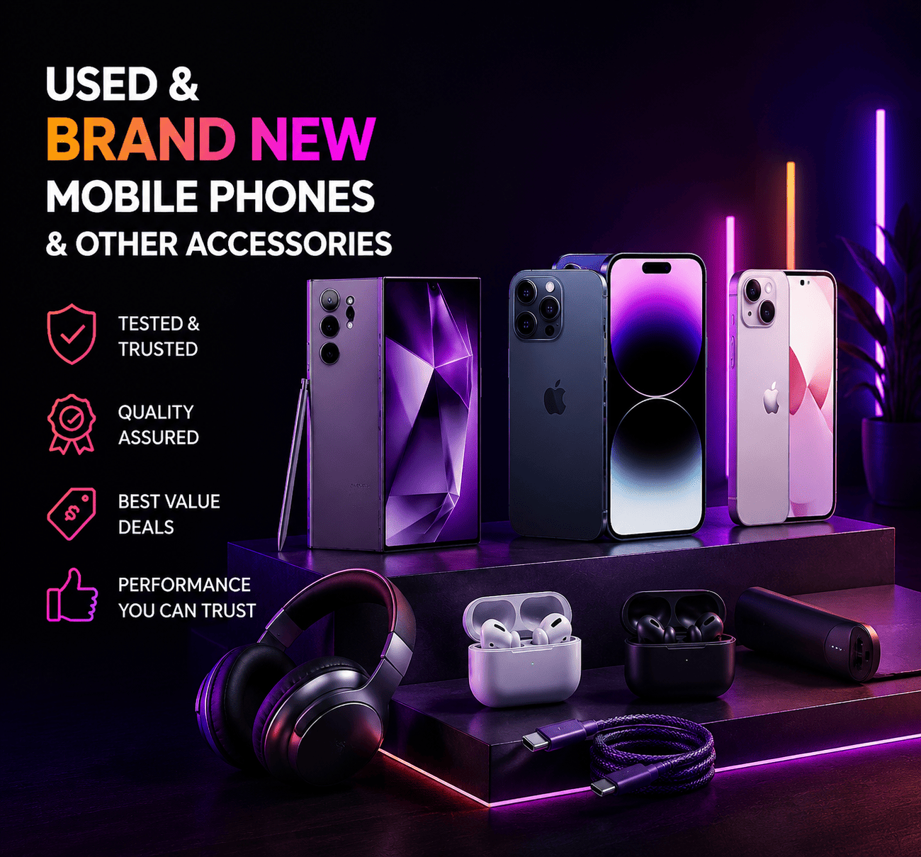 Mobile Phones & Other Parts
