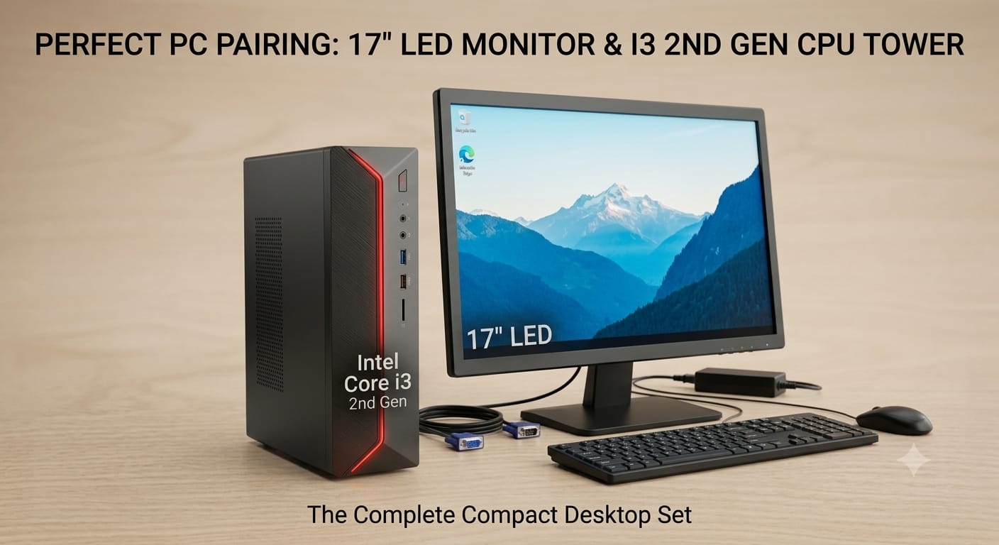 🖥️ i3 2nd Gen POS System – Complete Set