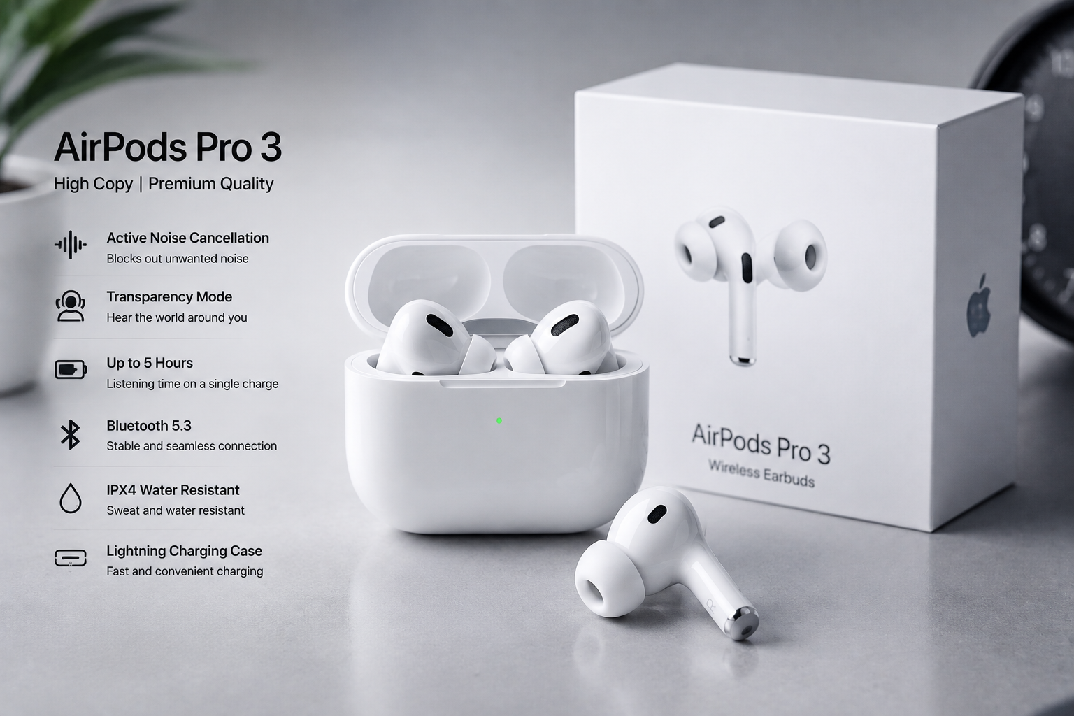 AirPods Pro 3 – Wireless Earbuds (Copy)