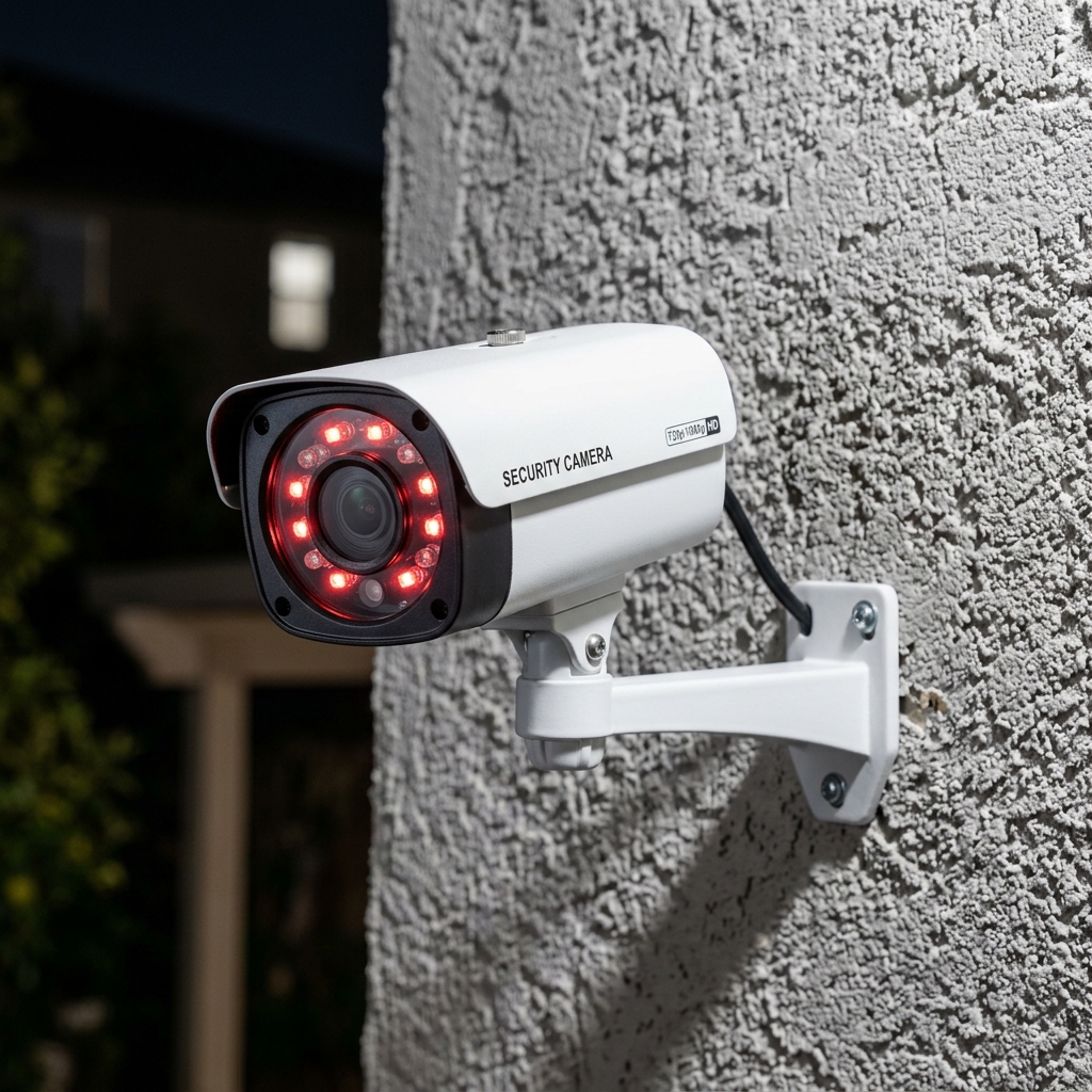 Outdoor Night-Vision Bullet Cameras